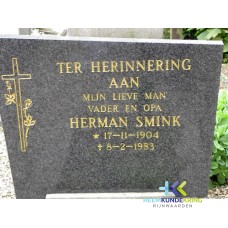 Grafstenen kerkhof Herwen Coll. HKR (100) H.Smink